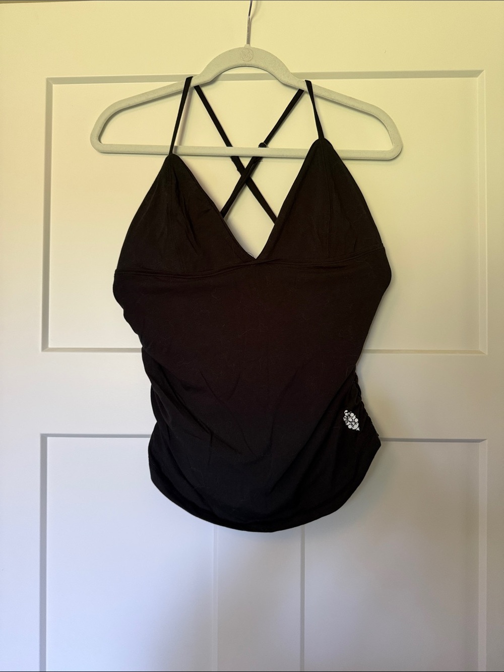 FP Movement by Free People Black Strappy Tank Top